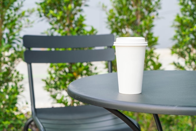 coffee cup in coffee shop