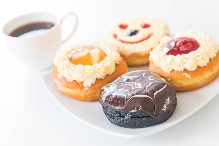 無料Photo コーヒーとドーナツ