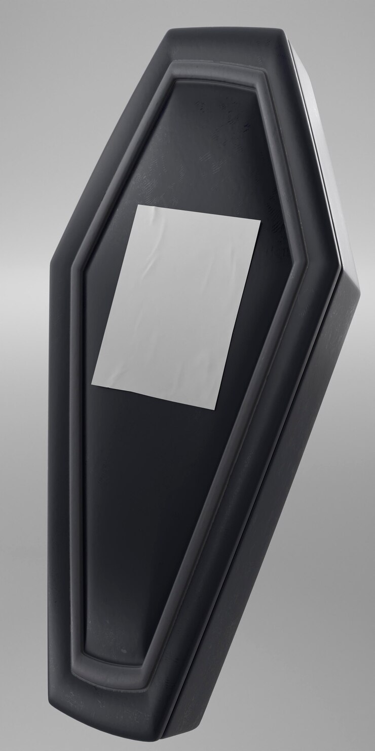 Free Photo coffin ornament for halloween