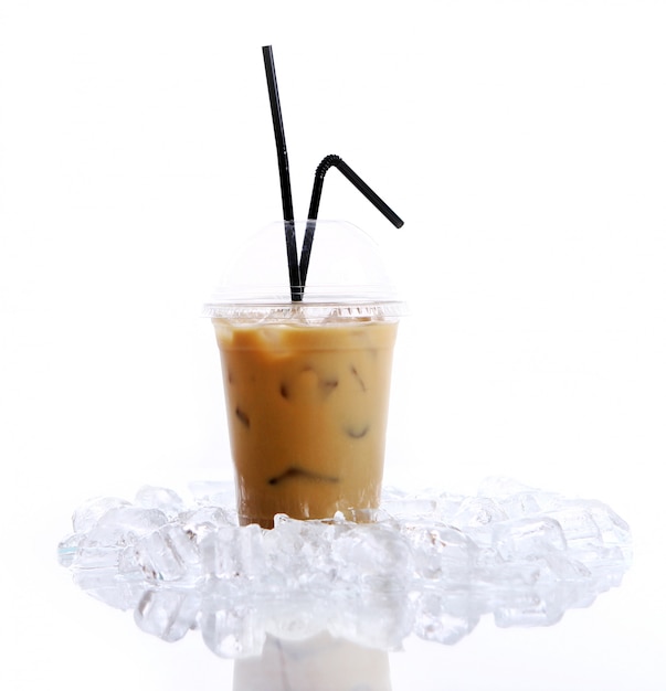 Free photo cold coffee drink