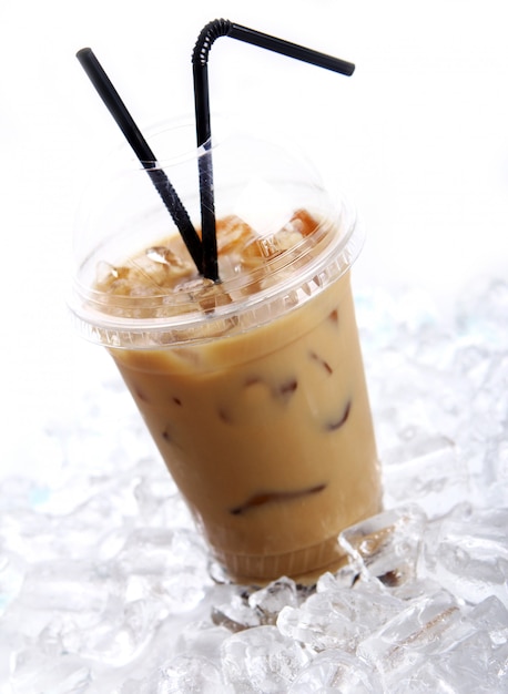 Free photo cold coffee drink