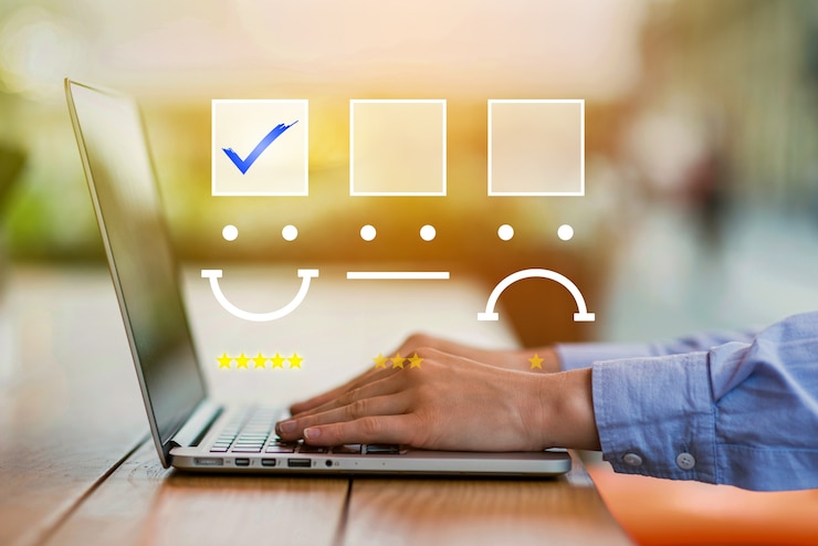 Free Photo collage of customer experience concept