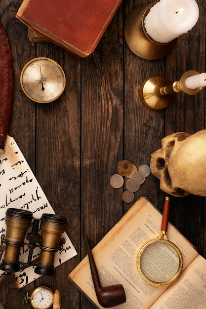 Collection of Pirate Artifacts and Bounty – Free Stock Photos