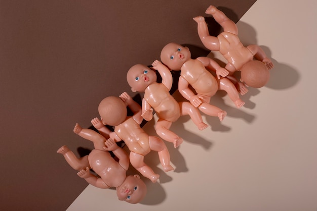 Free photo collection of plastic baby dolls for children