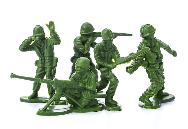 Free photo collection of traditional toy soldiers