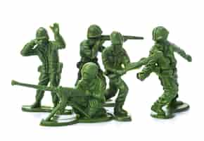 Free photo collection of traditional toy soldiers