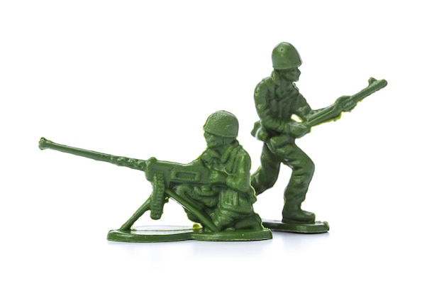 Collection of traditional toy soldiers