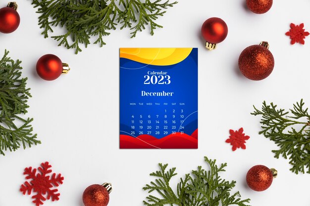 Colombian christmas calendar for 2023