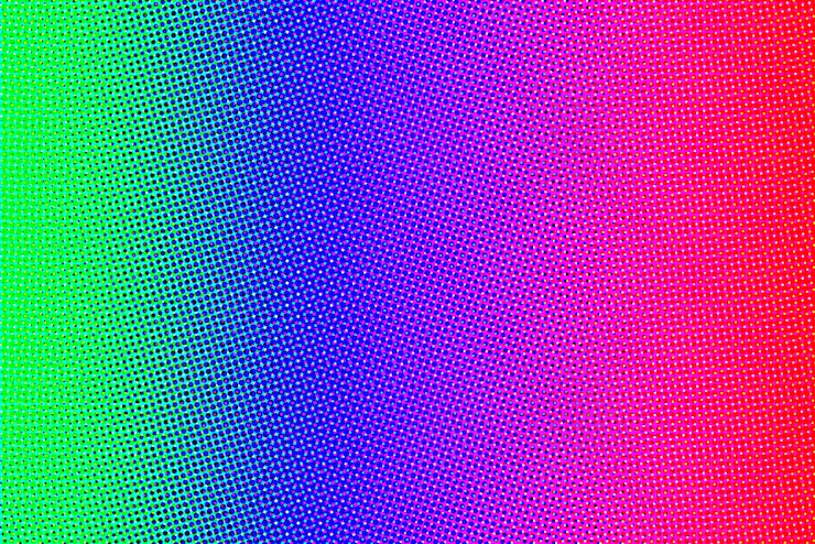 Free Photo color halftone - abstract background