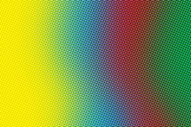 Color Halftone - abstract background