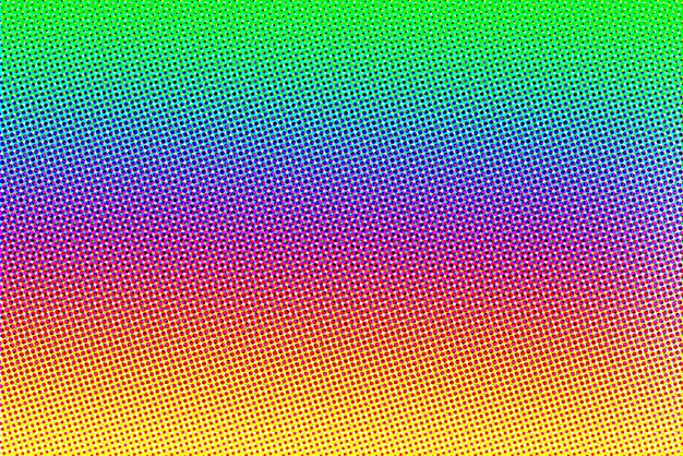 Color Halftone - abstract background