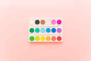 Free photo color palette concept