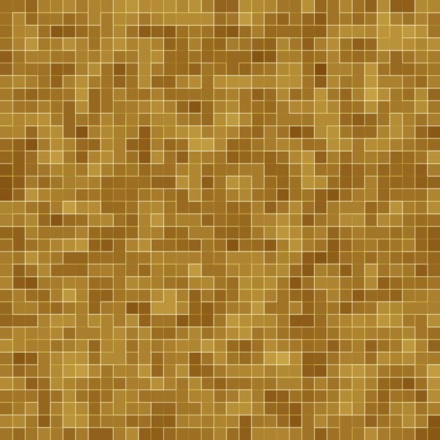 Colored ceramic stones. Abstract Smooth Brown Mosiac Texture abstract ceramic mosaic adorned building. Abstract Seamless Pattern.