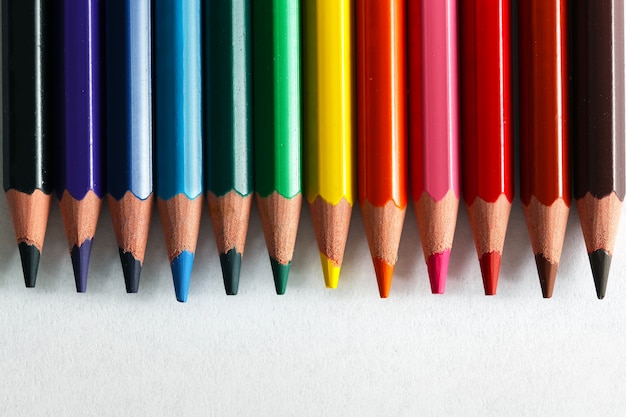 Free photo colored pencil