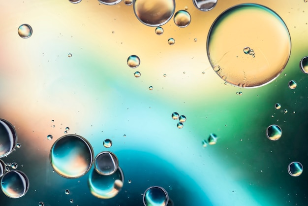 Colorful abstract background with bubbles