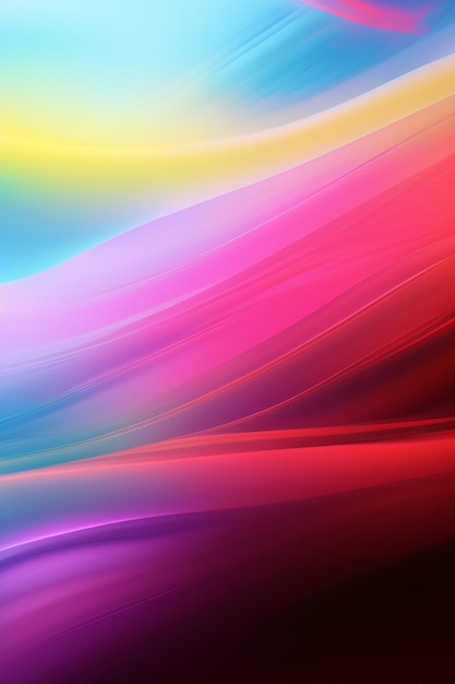 Colorful abstract background with a rainbow and a light effect.