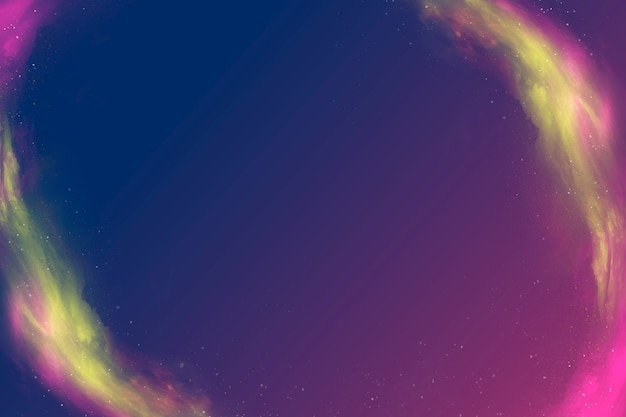 Colorful abstract nebula space background