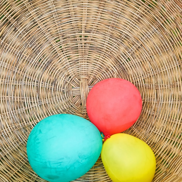 Foto gratuita palloncini colorati