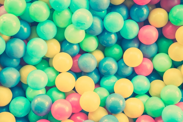 Colorful balls