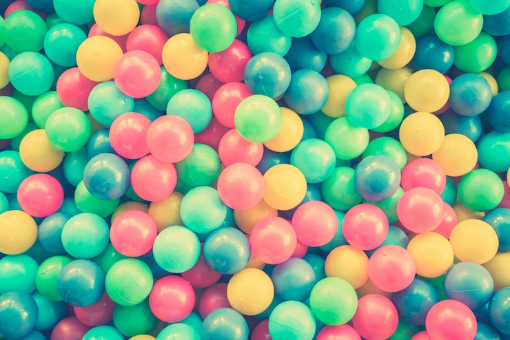 Free Photo colorful balls