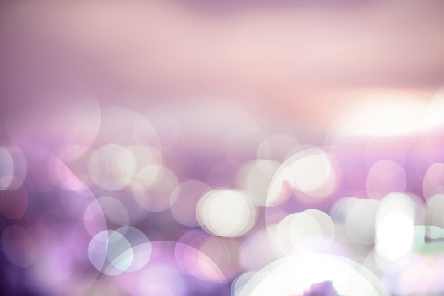 Colorful bokeh lights background