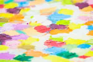 Free photo colorful brush strokes