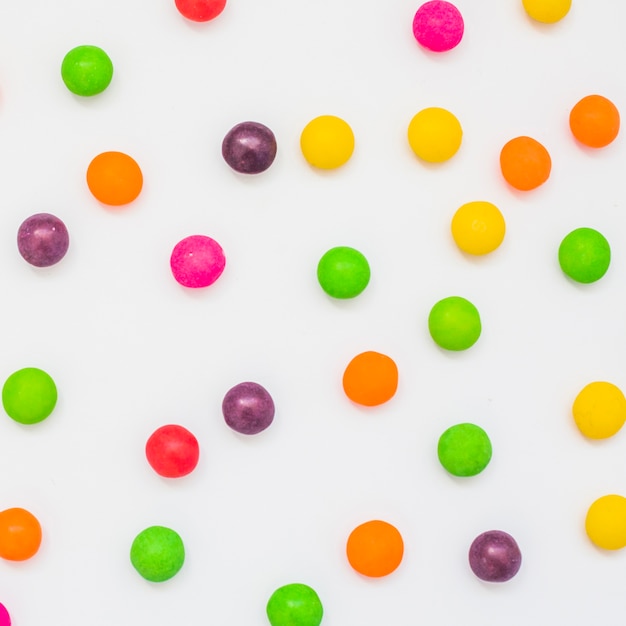 Colorful candy buttons