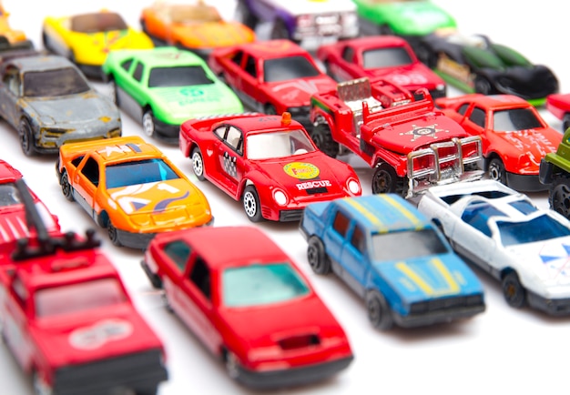 Colorful car toys