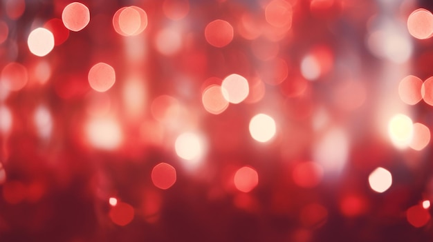 Free photo a colorful christmas blurred background