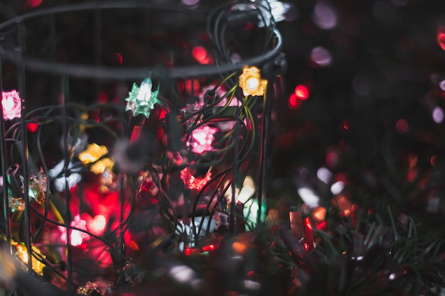 Colorful christmas decoration