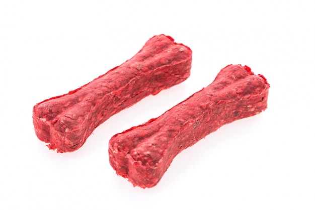 Colorful dog bones food