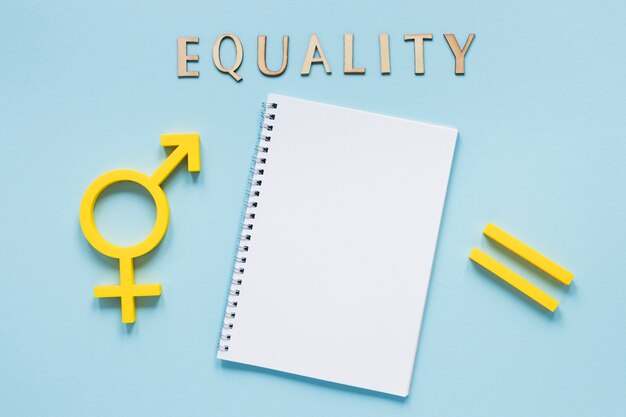 カラフルな平等の権利概念