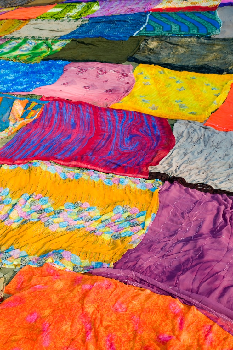 Free Photo colorful fabrics 