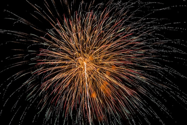 Free photo colorful fireworks