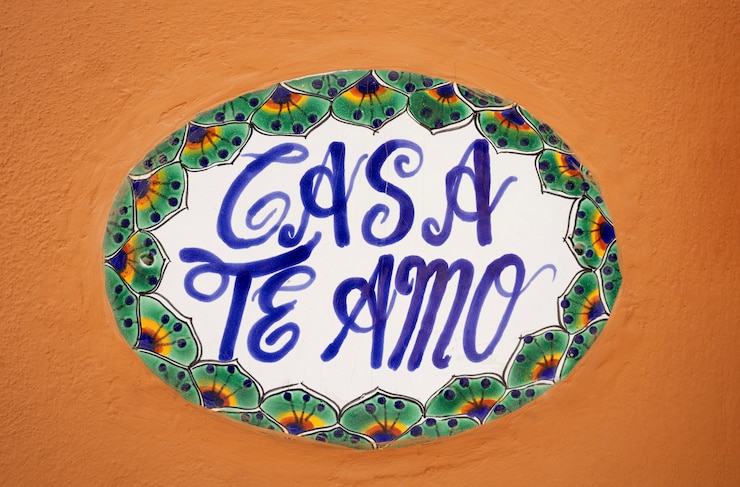 Free Photo colorful mexican architecture and urban landscape