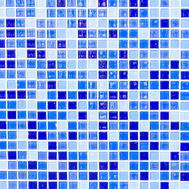 Colorful mosaic tiles