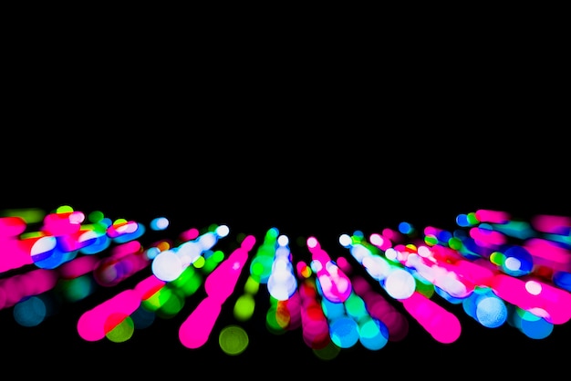 Colorful neon lights background