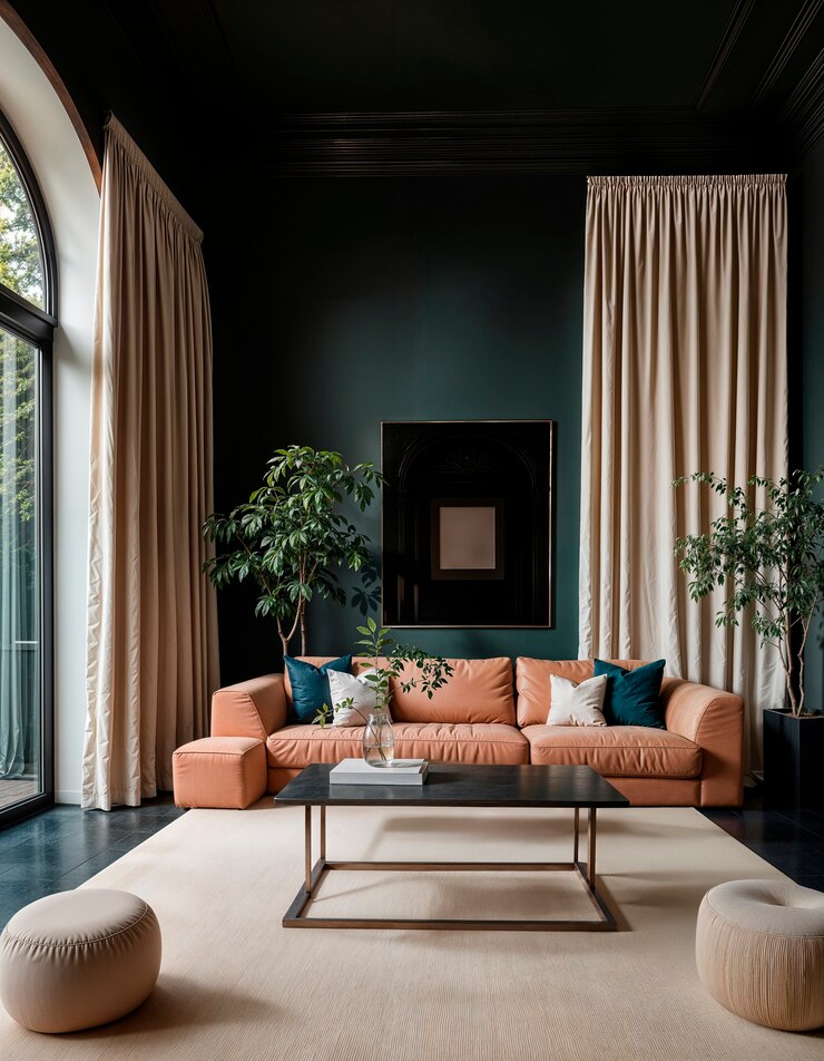 Free Photo colorful pastel minimal interior design