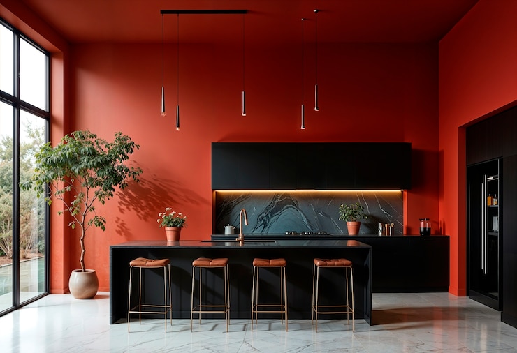 Free Photo colorful pastel minimal interior design