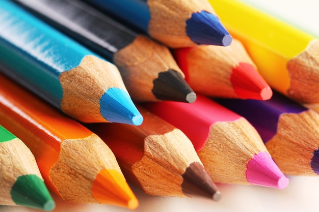 Free photo colorful pencils