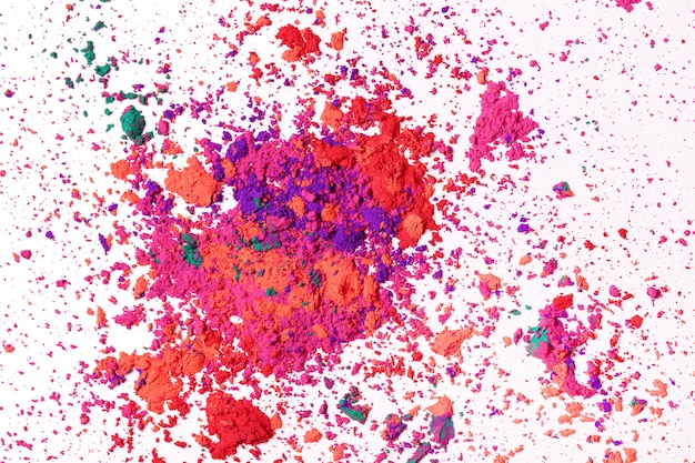 Colorful powder, Holi festival concept