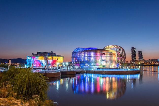 Colorful of Seoul Floating Island