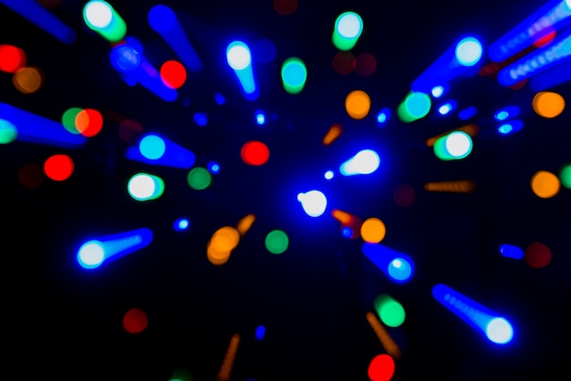 Free photo colorful shiny lights background