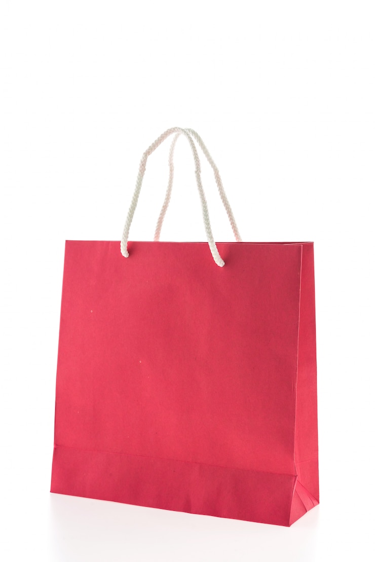 無料Photo カラフルな買い物袋