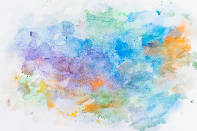 Colorful stain watercolor texture backdrop