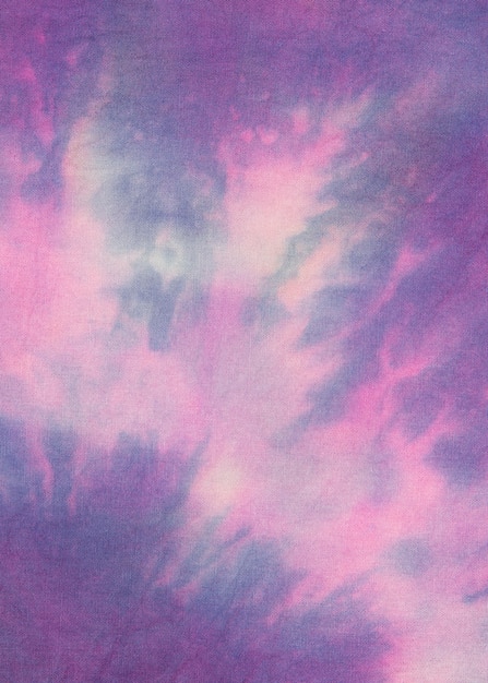 Colorful tie-dye fabric texture