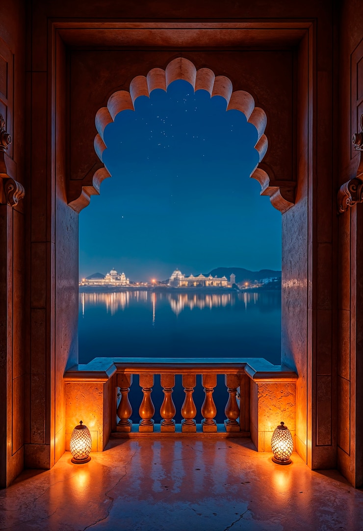 無料Photo カラフルで活気のあるインド風景
