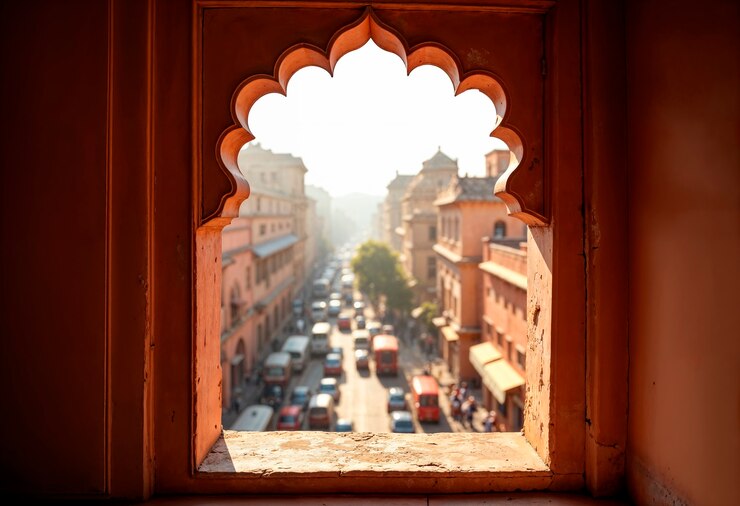 Free Photo colorful and vibrant indian landscape