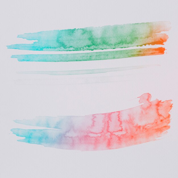 Colorful watercolor abstract background