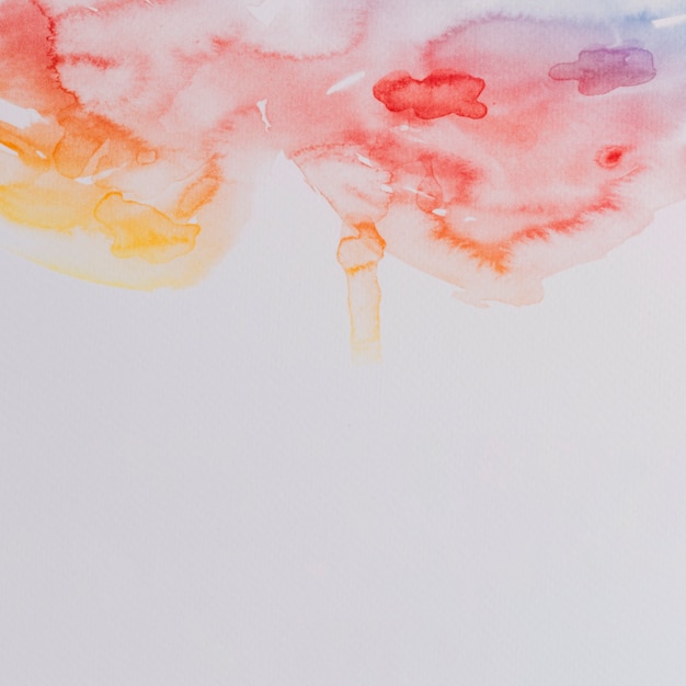 Colorful watercolor abstract background